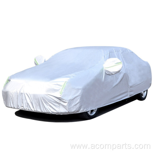 Universal perfect fit indoor dust-proof elastic car cover